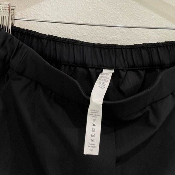 Lululemon High Rise Trouser Pants Athleisure Black Preppy Office Weekend Chic - Picture 7 of 11